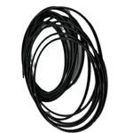 Polyurethane Tube Hose Pipe Pneumatic Pipe PU Hose Pu air hose 4 * 2.5 black 10 meters