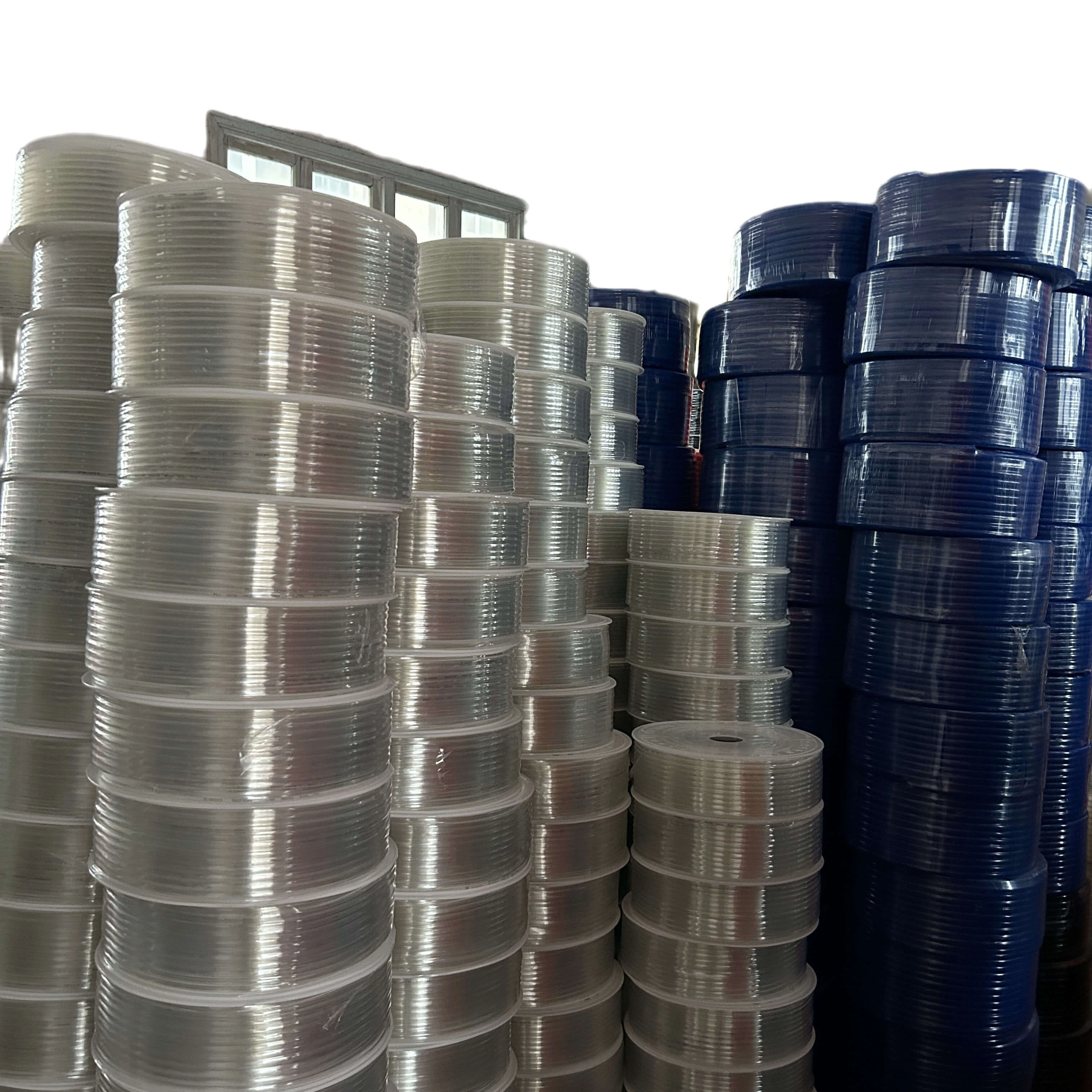 Customized High Pressure Flexible Nylon PU Air Hose Plastic Rubber Line Polyurethane Tubing Pneumatic Tube Pipe