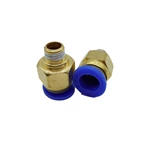 Pneumatic fitting push in quick connector fittings PL10-01