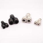 Pneumatic joint PY type three-way three-way push-in joint