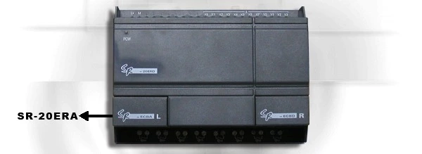 SR-20ERA 100-240VAC 12 AC input, 8 points relay output, 20 points extended module PLC