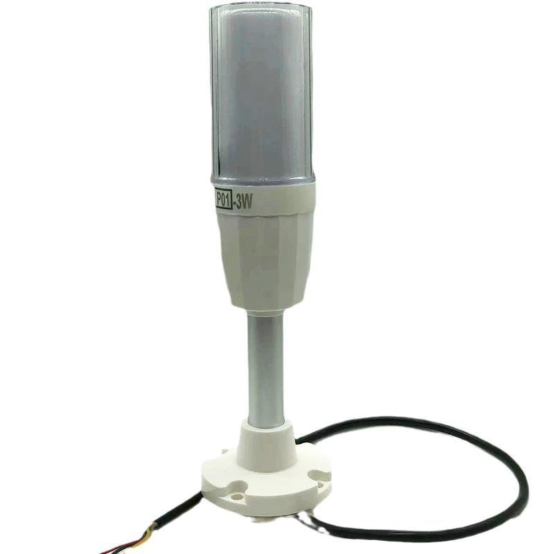 Integrated Three Color Warning Light Signal Light P01-3WQ Flashing And Silent, Q Rod disc type