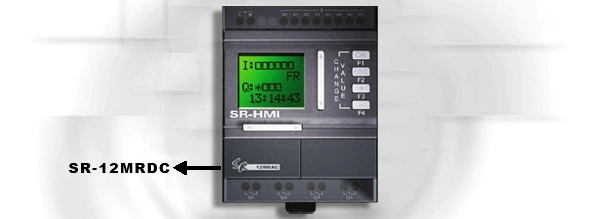 SR-12MRDC DC12/24V 8 points DC input relay output controller PLC