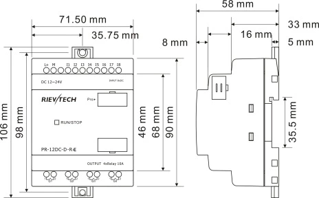 XC3-14T-E modules input output module for plc pac and dedicated programming logic controllers splitter xinjie