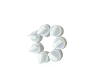 Knob silicone sleeve 16/22/30mm button waterproof cap, dustproof switch protective cover, transparent white sealing leather ring