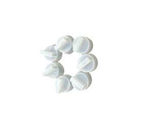 Knob silicone sleeve 16/22/30mm button waterproof cap, dustproof switch protective cover, transparent white sealing leather ring