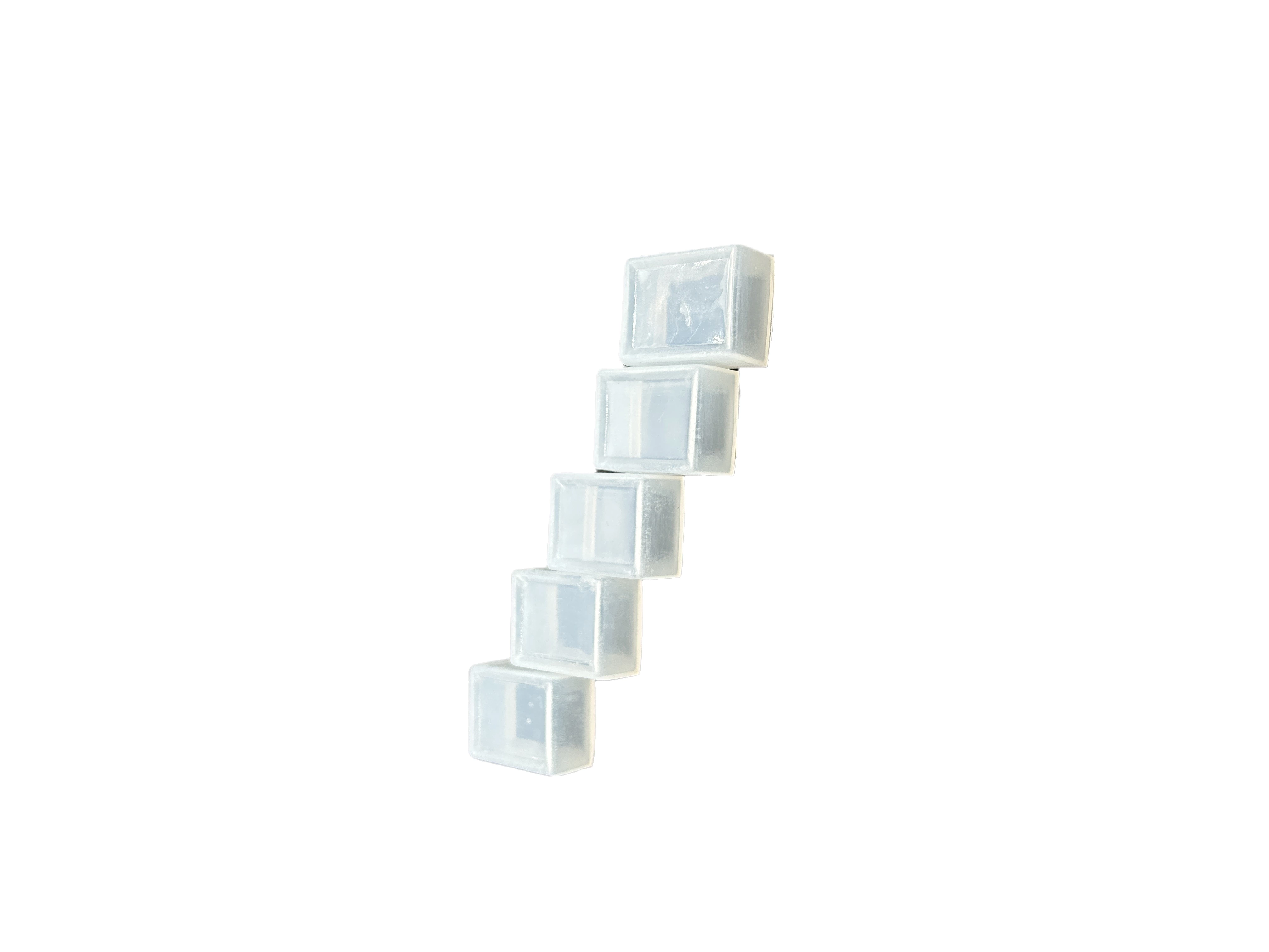 Circular silicone sleeve 16mm button waterproof cap, dustproof switch protective cover, transparent white sealing leather ring