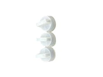 Knob silicone sleeve 16/22/30mm button waterproof cap, dustproof switch protective cover, transparent white sealing leather ring