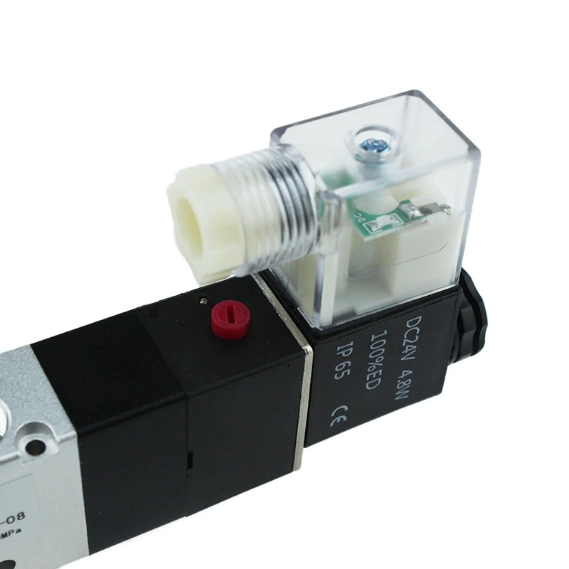 solenoid valve 4V200 Series 5/2 way IP65 AC220V,AC110V, AC24V, DC24V, DC12V