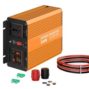SGPI 500W/1000W 12/24VDC Double Voltage Automatic Recognition Power Inverter(color Display + Remote Control Optional)