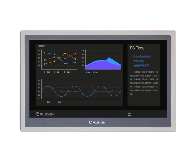 Flexem FE9156M HMI Human Machine Interface 15.6” 16:9 TFT LCD Resistive Touchscreen