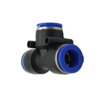 Tracheal Quick Insertion Quick Connector T-shaped Tee Reducer PE-12