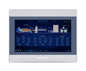 Flexem FE6100M HMI 10.1” 16:9 TFT LCD Resistive Touchscreen Human Machine Interface Resolution 1024×600