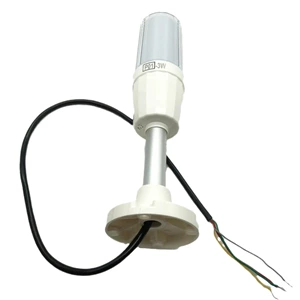 Integrated Three Color Warning Light Signal Light P01-3WQ Flashing And Silent, Q Rod disc type