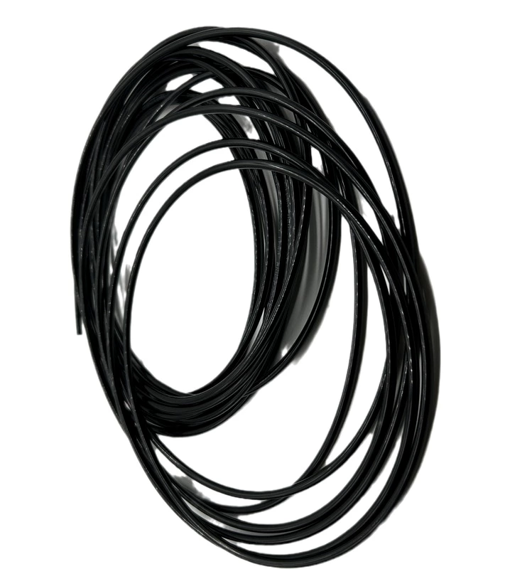 Polyurethane Tube Hose Pipe Pneumatic Pipe PU Hose Pu air hose 4 * 2.5 black 10 meters