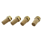 Air Silencer Pneumatic Valve Flat End Exhaust Muffler BSL-10