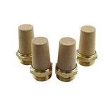 Air Silencer Pneumatic Valve Flat End Exhaust Muffler BSL-10