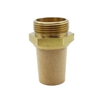 Air Silencer brass copper Fittings Pneumatic Valve Flat End Exhaust Muffler