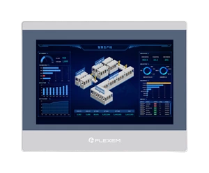 Flexem FE7100WE 10.1” 16:9 TFT LCD Human Machine Interface HMI Touchcreen