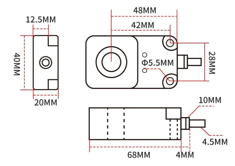 High Speed Ring Proximity Switch Counting Sensor BHA15NZ