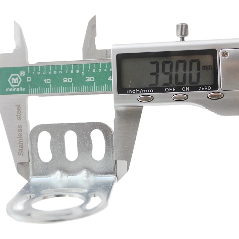Encoder Holder Sliver Color Zinc Alloy Rotary Encoder Mounting Brackets