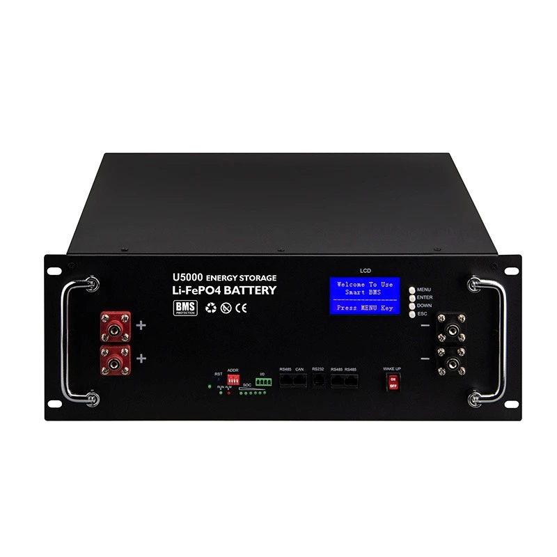 SBS-100AH Lithium Energy Storage Battery 100ah 48v Lifepo4 Battery Solar Battery 4.8kwh with digital display