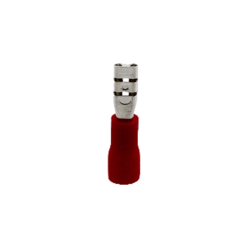 Double Crimp Female Disconnectors Auto Terminal Connector FDD1.25-110 FDD Insulated Cold Press Terminal