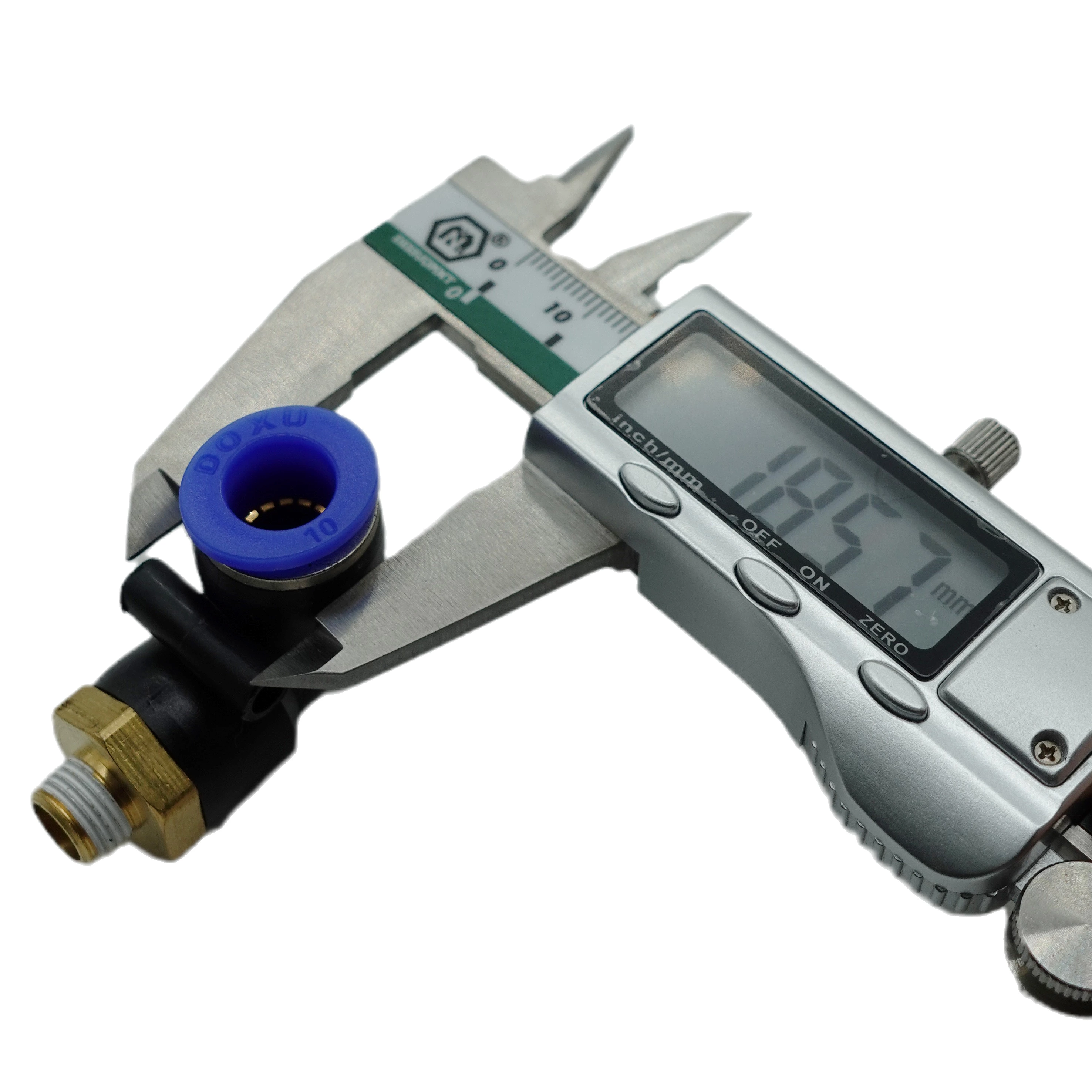 L Type Threaded Three-Way Male Pipe Fitting Air Pipe Joints Quick Hose Connector PL10-01