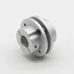 LE Series Gear Electric Motor Shaft Hight Rigid Metal Disk Coupling
