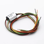 SR012C-6 Connector OD12mm 6wires Electric Swivel Slip Ring