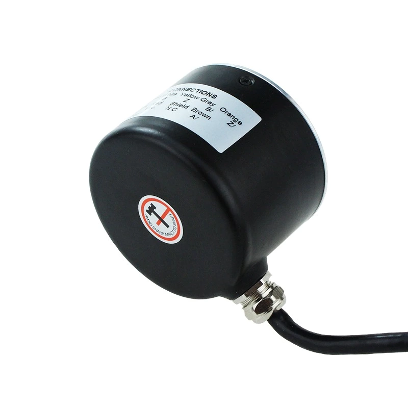Hot Sale 6mm Shaft Diameter 1024ppr Line Drive Output Solid Shaft Rotary Encoder