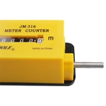 Meter Counter JM 316 Clockwise/Anti Clockwise mechanical meter counter with wheel