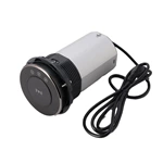 EU Plug Three-position high level WIFI smart Motorized kitchen Bluetooth socket with USB-C led light 15W wireless charging
