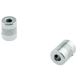 LR-D-D15L20 8*8 Hole Diameter Thread Type Flexible Shaft Rotary Encoder Clamp Elastic Coupling