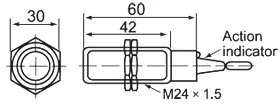 CM24 M24 capacitance proximity switch sensor