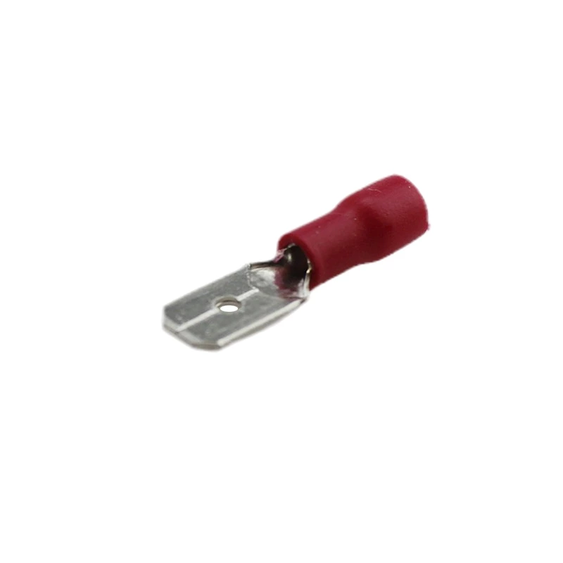 Insulated Male Disconnector MDD1.25-250 Insulated Spade Terminal Disconnect Male Flange Terminals