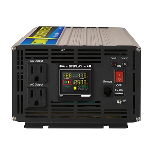 Pure Sine Wave Inverter SGPE 2500w 12/24/48VDC (Color display and remote control is optional)