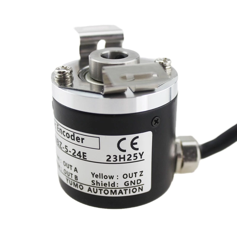 Half Hollow Magnetic Encoder MHC3808-102G-1000BZ-5-24E with ABZ Phase 5-24V Voltage