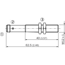 Magnetic proximity sensors MM12-90APS-ZCO sick Cylinder Threaded-M12 integrated circuits Sensor