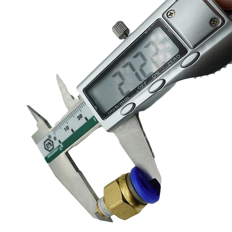 Pneumatic fitting push in quick connector fittings PC10-01