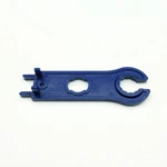 MC4 Connector Wrench Solar Power PV Disassembly Connector Wrench Blue Flat Head 1000V