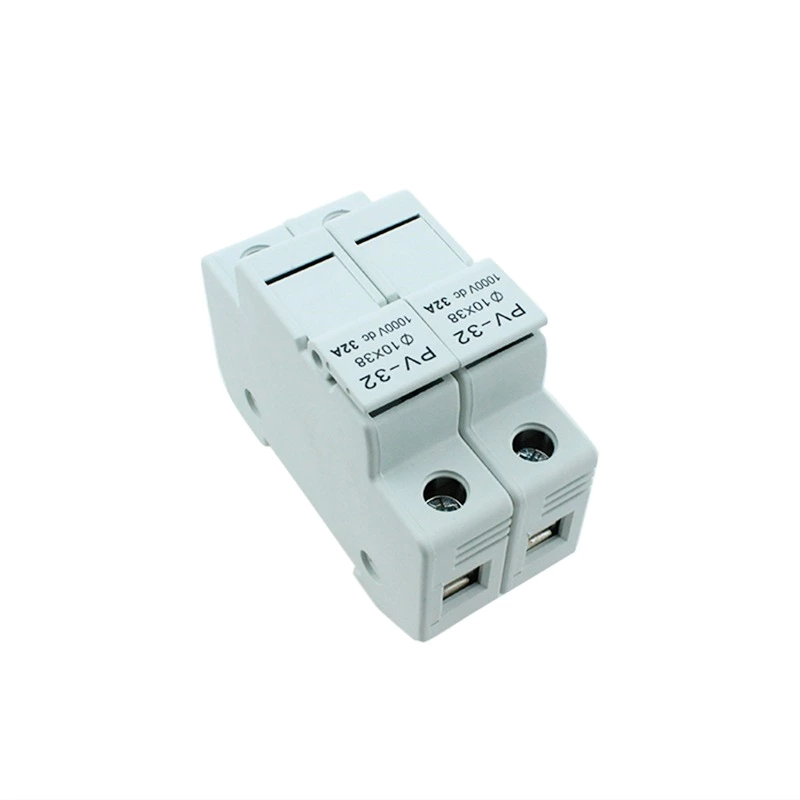 Photovoltaic PV Solar System 1000V DC 10x38 Fuse Holder Fuse Box Base Link