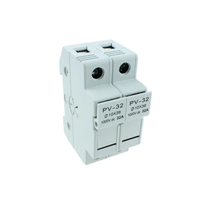 Photovoltaic PV Solar System 1000V DC 10x38 Fuse Holder Fuse Box Base Link