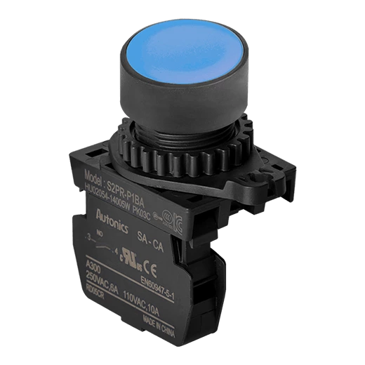 Autonics Non-Illuminated Push Button S2PR-P1BA