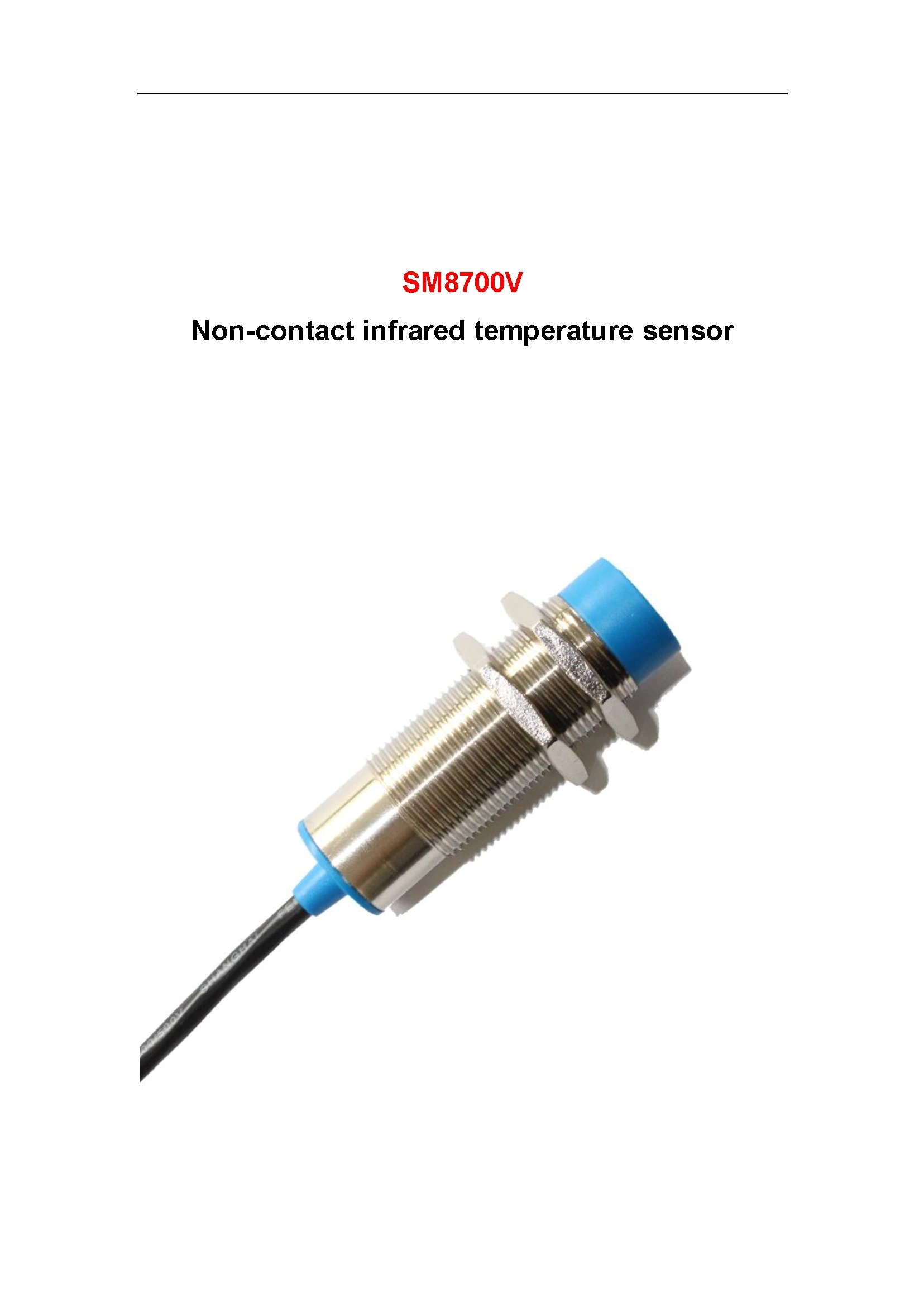 SM8700V Non-contact Infrared Temperature Sensor
