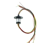 22mm 8rings 10A Electrical Contacts Capsule Slip Ring Carbon Brush Holder for Slip Ring