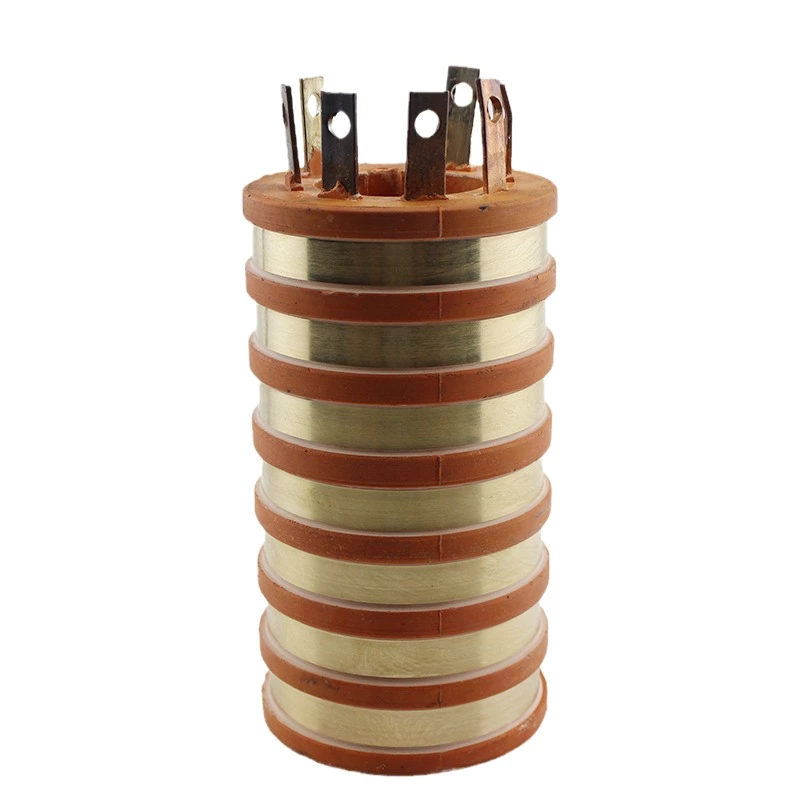 Joint Slip Ring SRS50K95175-7S Traditional Slip Ring Collector Ring with Carton Brush
