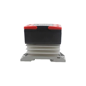 Great Quality 24-380VAC SSR-25DA Black and Red Integrated Solid State Relay with Radiator