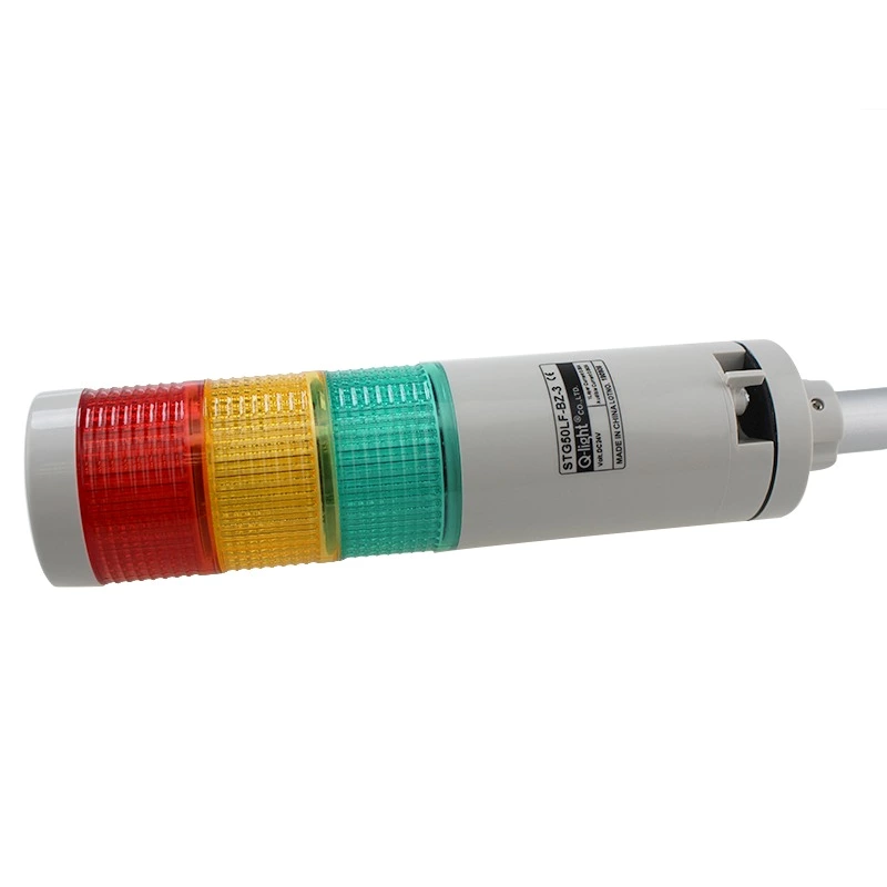 50mm 3 Layer LED Steady Flashing Built-in Buzzer Tower Light