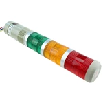 24V DC 3layer LED Signal Tower Flashing Warning Light with Buzzer